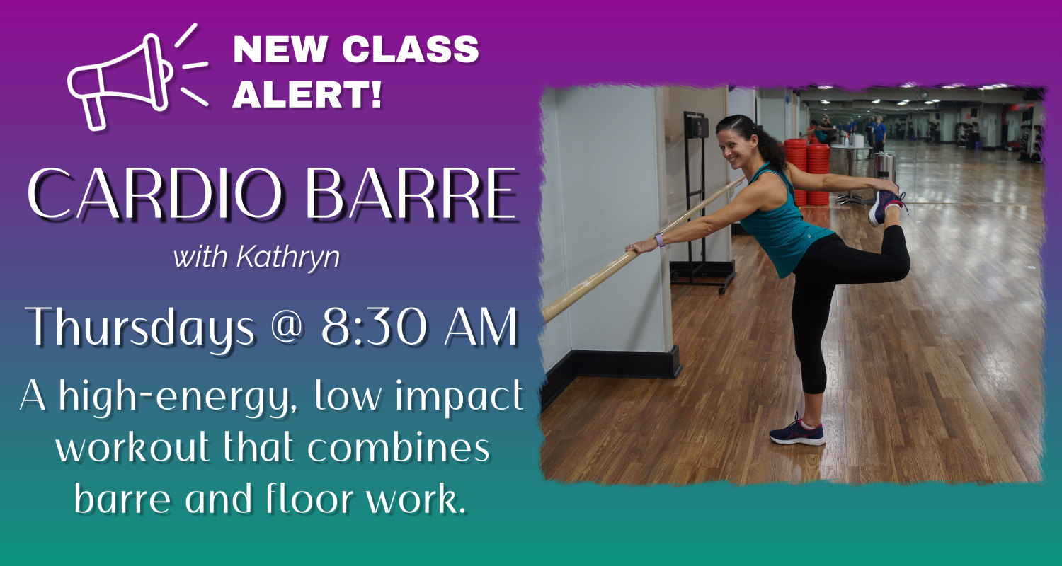 New Class: Cardio Barre