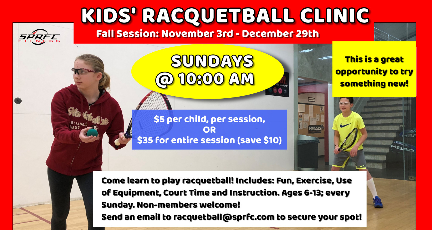 Kids Racquetball Clinic