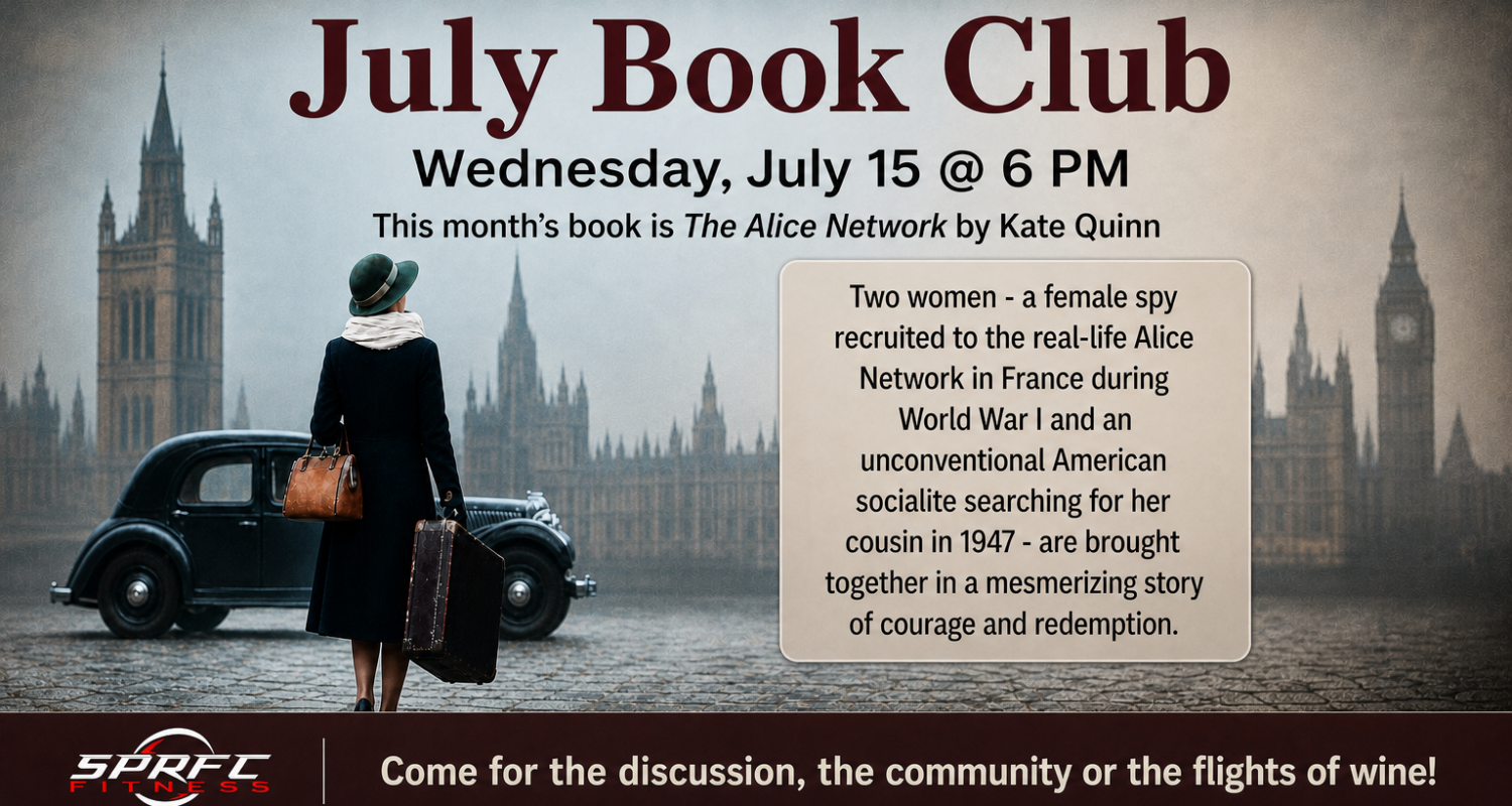 Book Club – July 15 @ 6 PM