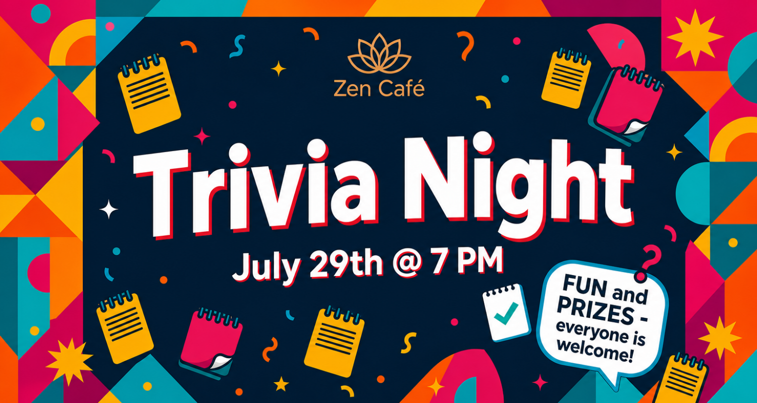 Trivia Night – July 29 @ 7 PM