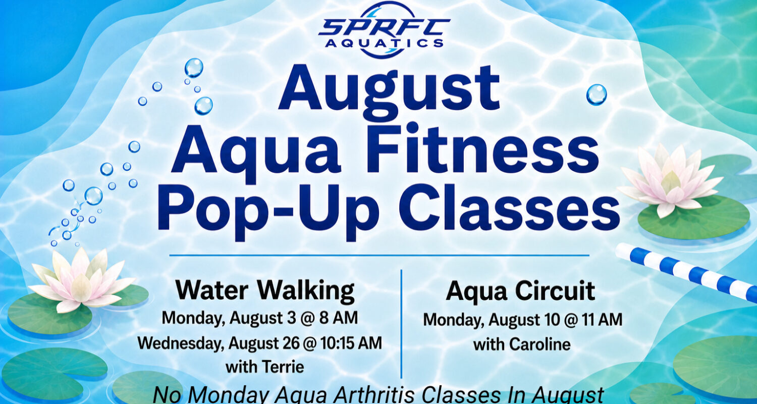 August Aqua Fitness Pop-Up Classes