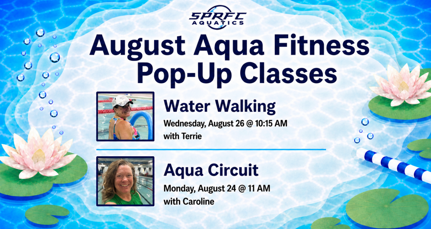 August Aqua Pop-Up Fitness Classes
