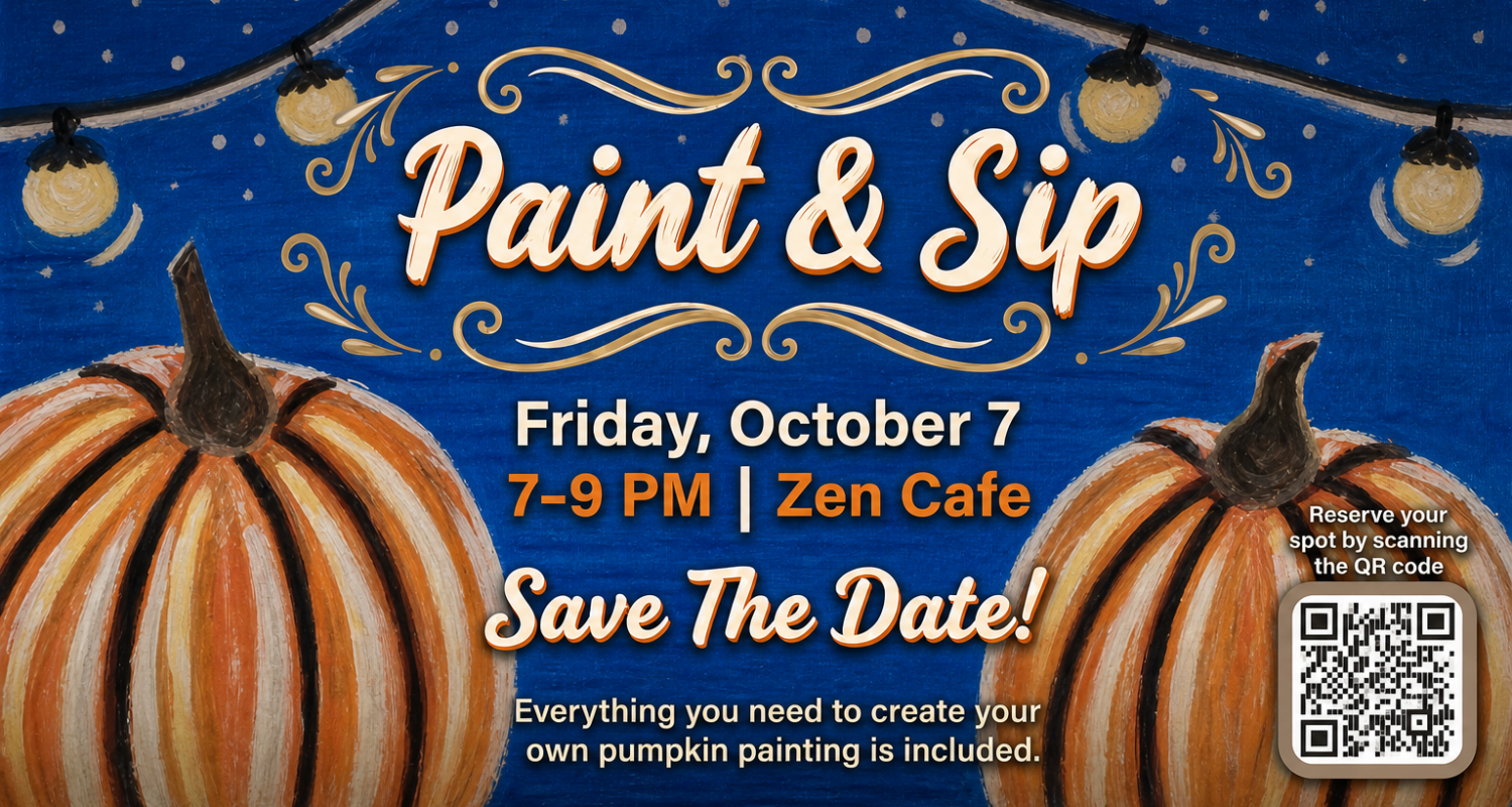 October Paint & Sip – Save The Date!