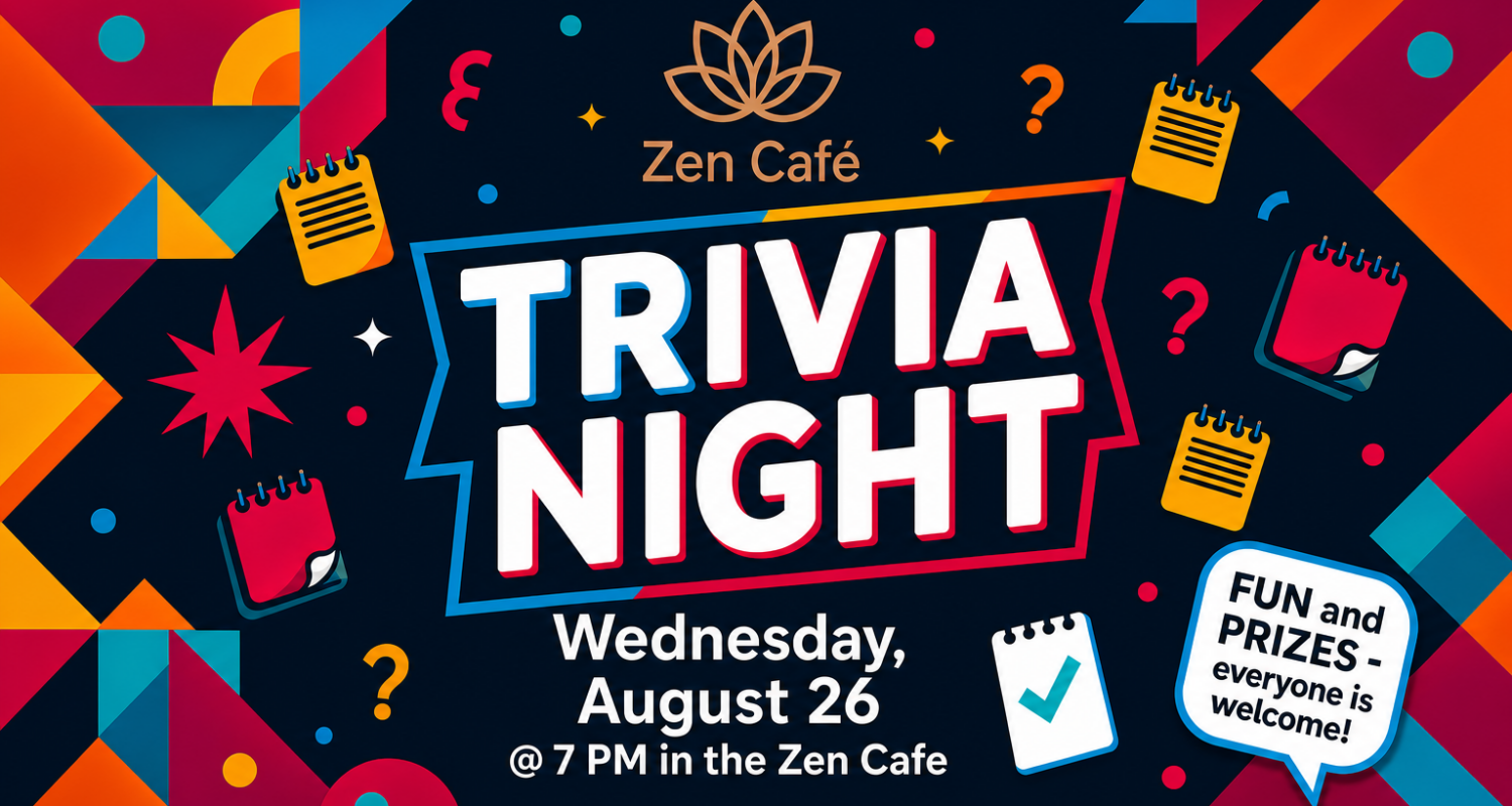 Trivia Night – August 26