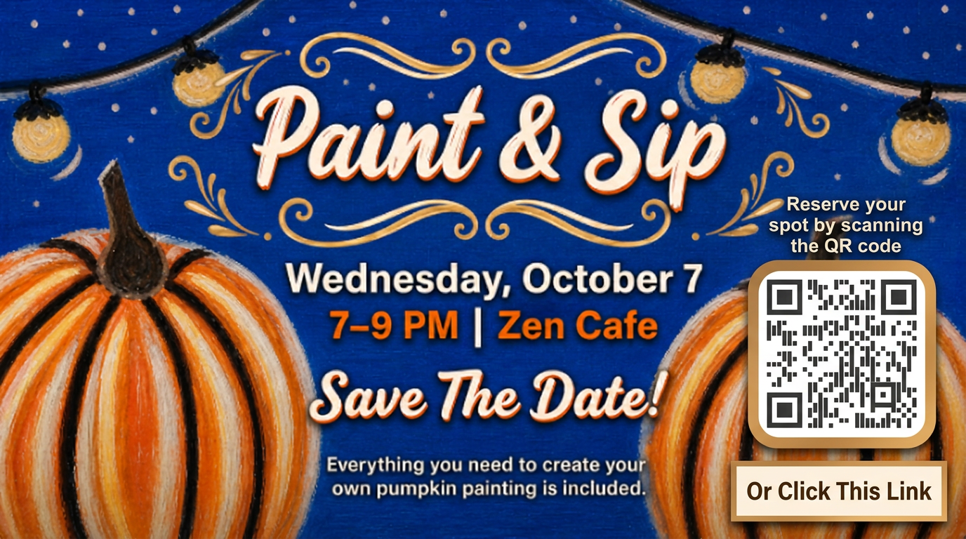 Paint and Sip Save The Date