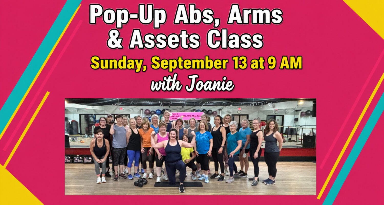 Pop-Up Aba, Arms & Assets Is Back For September!